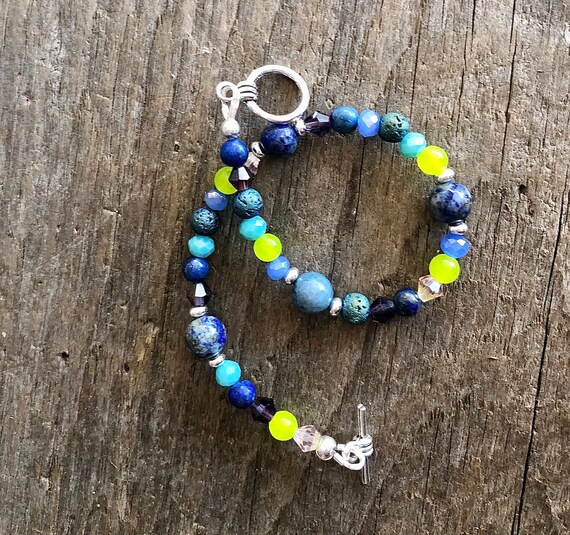 Bracciale di Perle e Agata Nera - Bracciali Perla - Gioielli Perla
