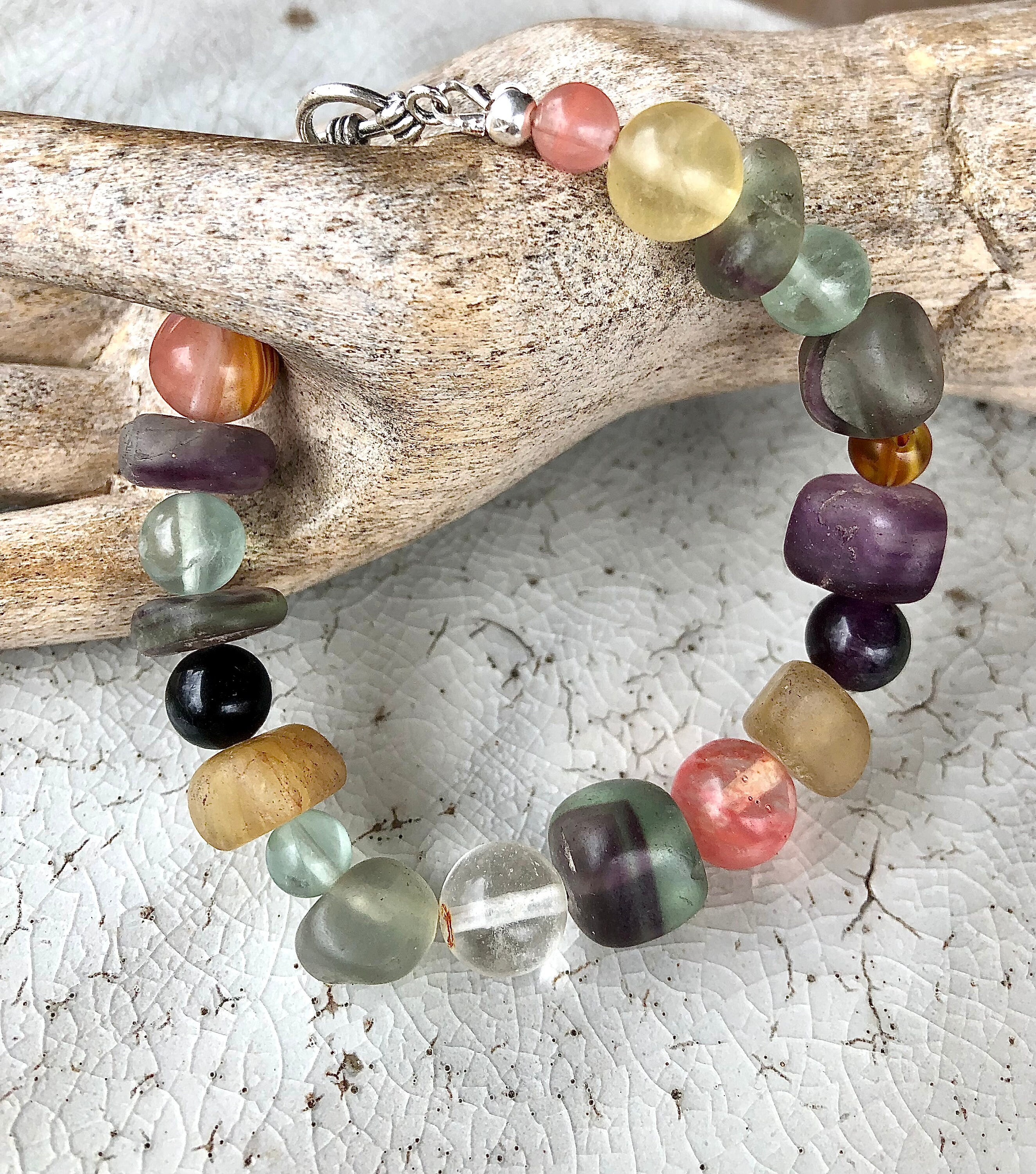 Fluorite Bracelet - 7.5 inch