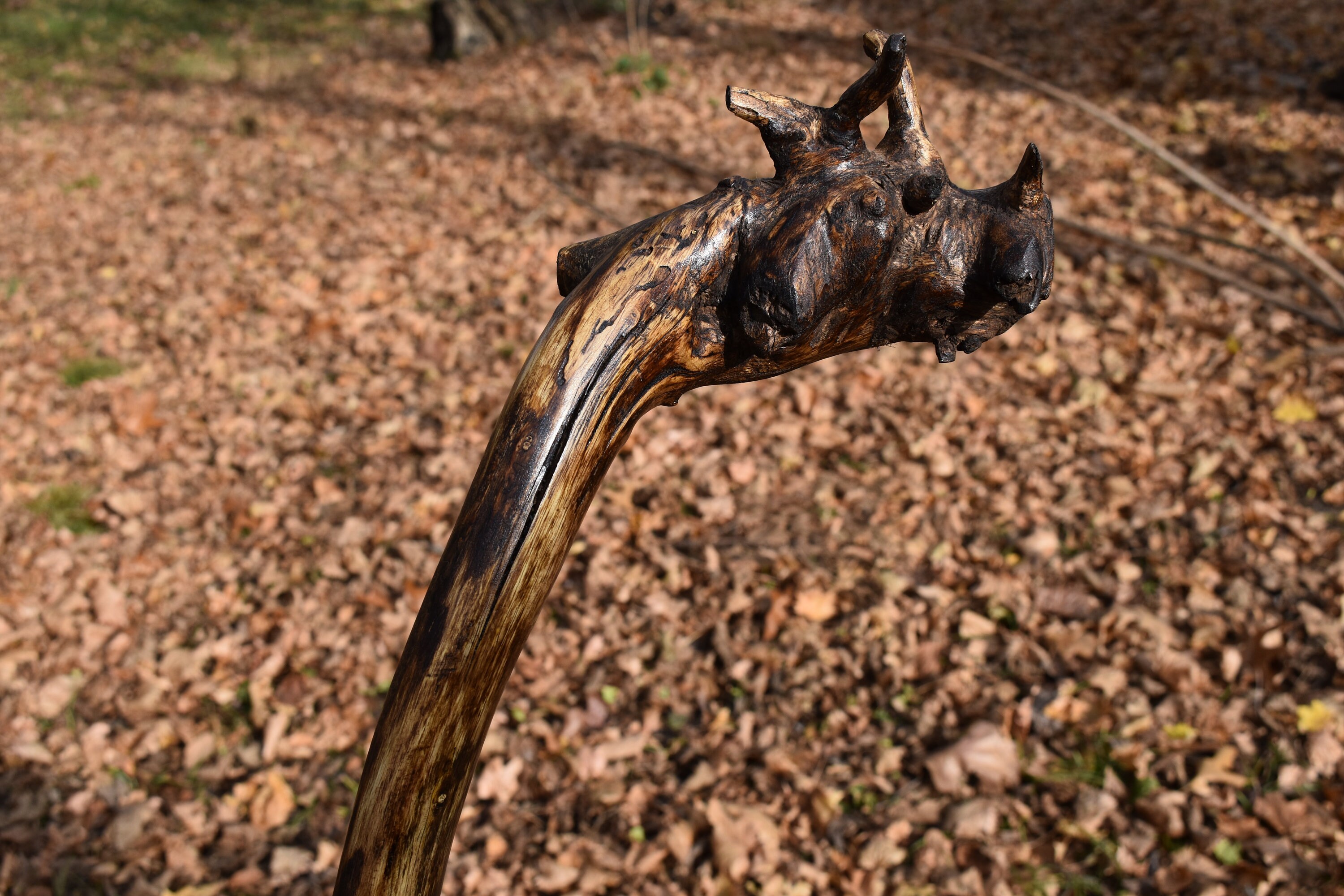 Gnarled Wizard's Staff Etsy