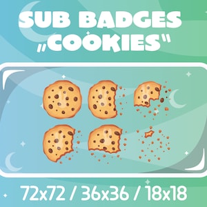 Sub Badges - Cookies