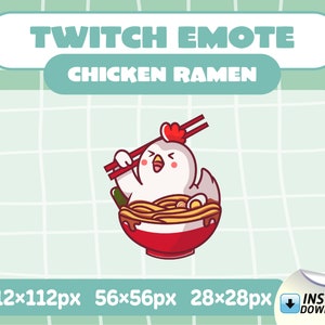 Twitch Emote - Chicken Ramen
