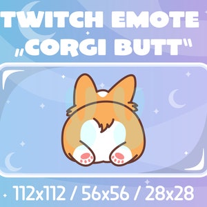 Twitch Emote - Corgi Butt