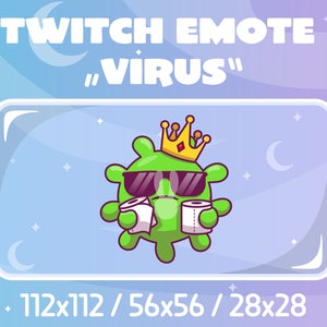 Twitch Emote - Virus