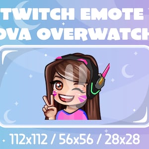 Twich Emote - DVA - Overwatch