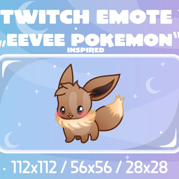 Twitch Emote - Pokemon Eevee