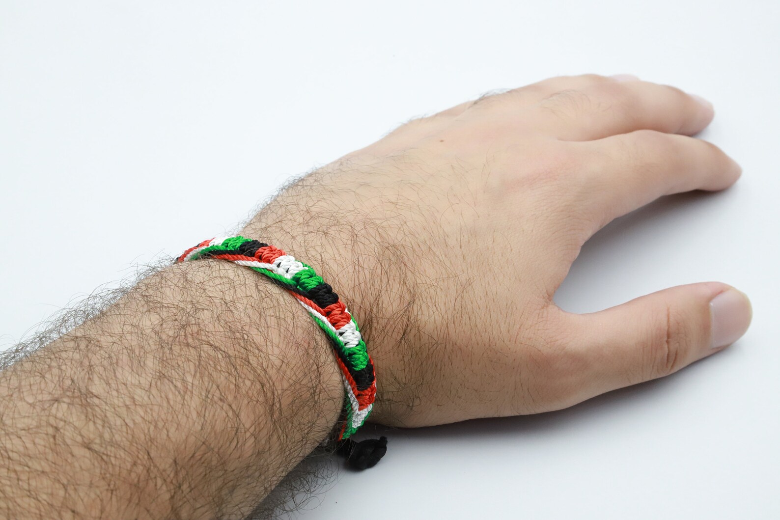 Palestine Bracelet Palestinian Cord Flag Palestine Etsy