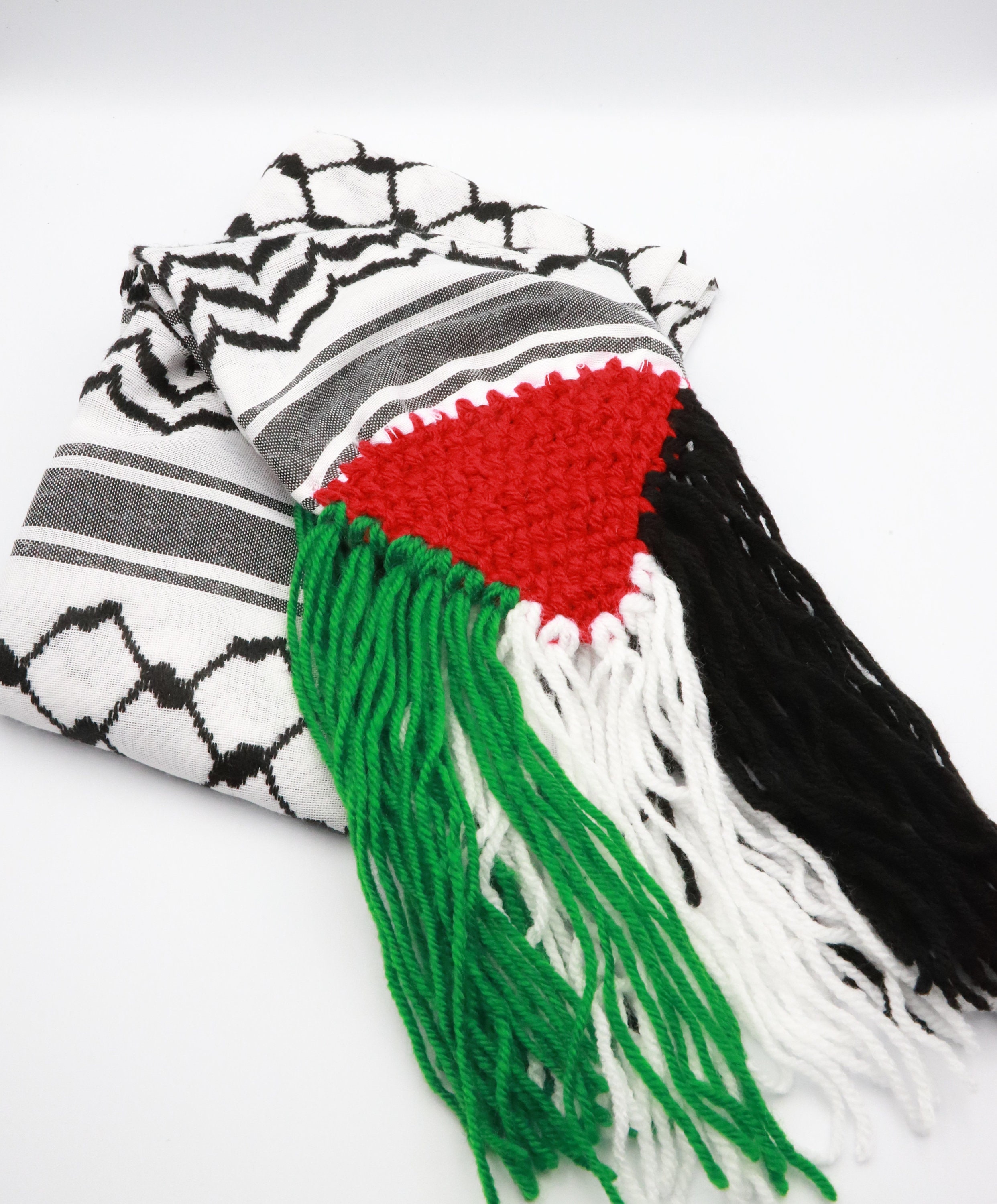 Scarf Palestine Flag Keffiyeh Scarf Wrap Tactical Shawl Etsy