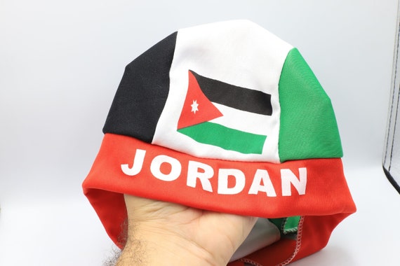 Bandeau Jordan , Bandana réglable , Design du drapeau , Drapeau Jordanie ,  Design du drapeau , Jordanie , Bandeau , Cadeau , Jordanien , Hommes  Jordaniens -  France