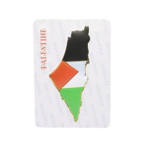 Carte palestine , Palestine Carte Souvenir , Palestine Carte Réfrigérateur Aimant , Palestine Carte Aimant , Palestine Art , Jérusalem , Palestine art
