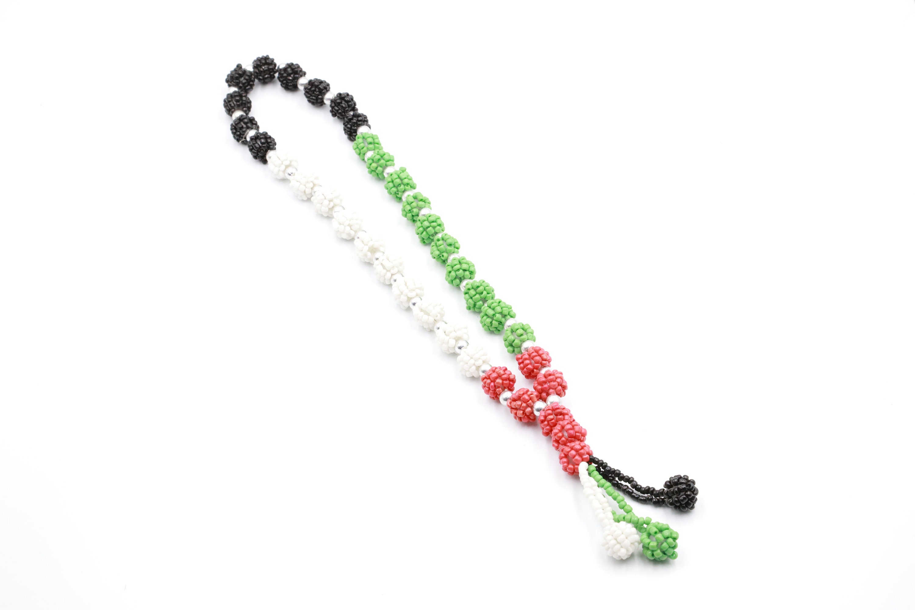 Palestine Flag Prayer Beads Handmade Palestine Design - Etsy UK