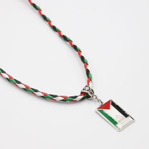 Collier Palestine , Design Palestine , Carte de la Palestine , Pendentif Palestine , Carte de la Palestine , Palestine , Collier drapeau Palestine , Cadeaux