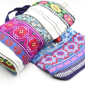 Sac à main guatémaltèque fait main, sac brodé, mini-sac à maquillage, mini-sac, sac à main guatémaltèque, sac multicolore, pochette à bijoux, sac à main bohème