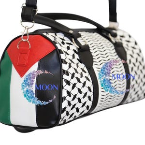 Sac à bandoulière avec drapeau de la Palestine, Peinture à la main, Sac palestinien, Sac pour femmes palestiniennes, Sac à main Drapeau de la Palestine, Sac à main pour homme, Sac avec drapeau