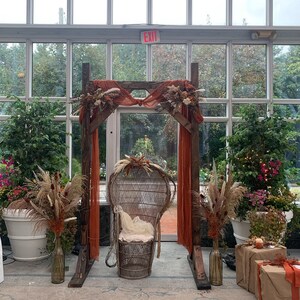 Rustic Timber Arch