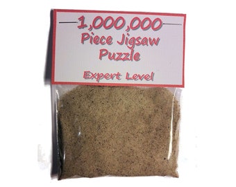 Joke Jigsaw Puzzle + Millions Pieces Novelty Funny Christmas Present Stocking Filler Secret Santa