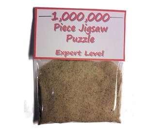 SECRET SANTA PRESENT gift - Million Piece Jigsaw Funny Joke Stocking Filler