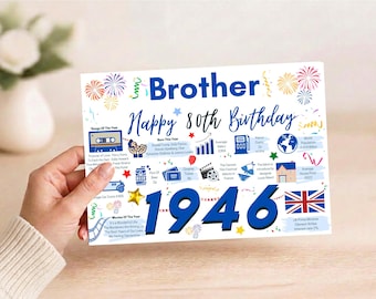 30th Birthday Card for Him, Dad Son Brother Grandson Nephew