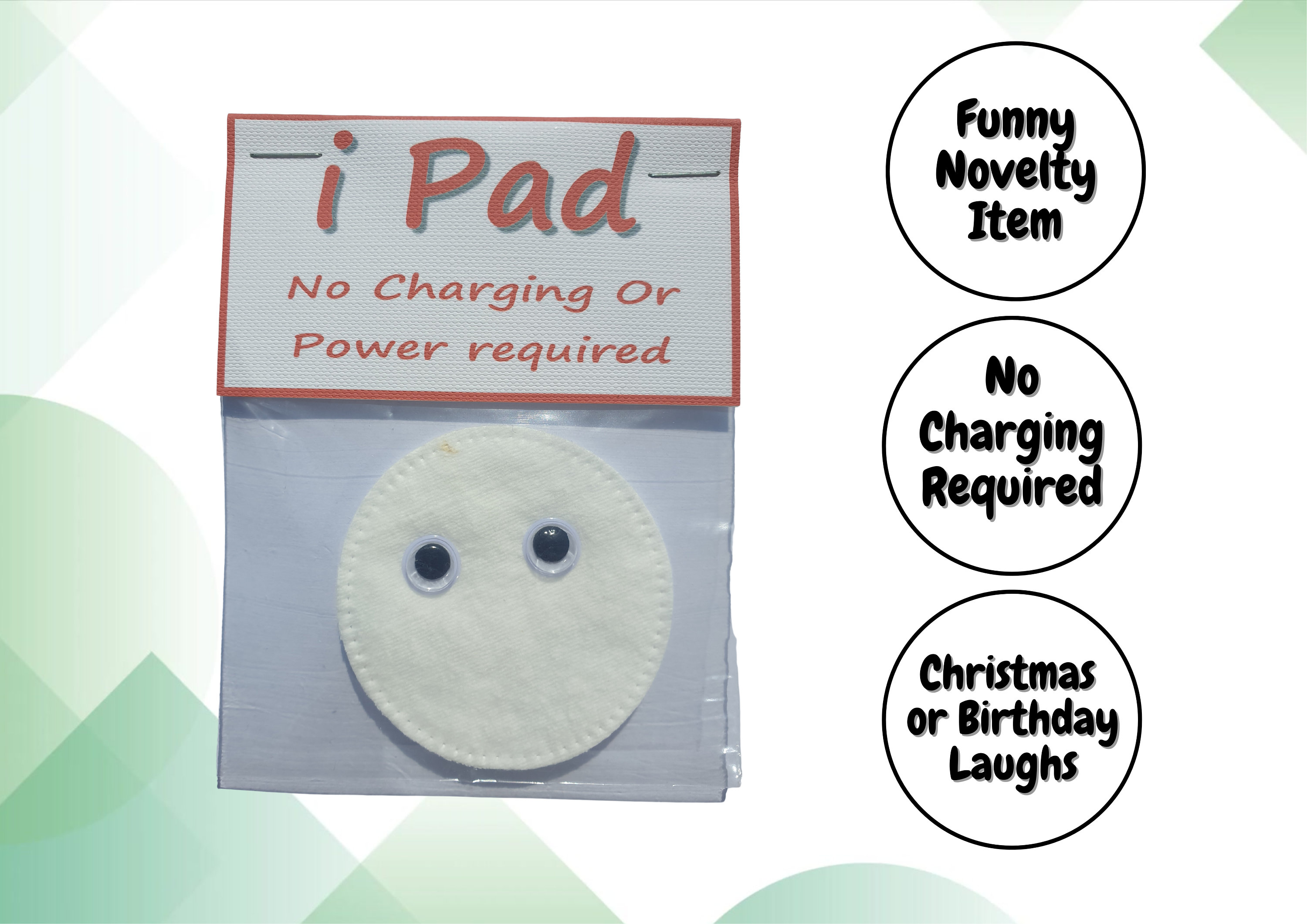 IPad De Broma Novedoso - ¡Regalo Divertido Para Navidad, Secret Santa O Relleno De Calcetines!