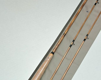 No. 2252 - 7’0”, 2/2, 4 Weight Custom Made Flamed Split Cane Bamboo Fly Rod