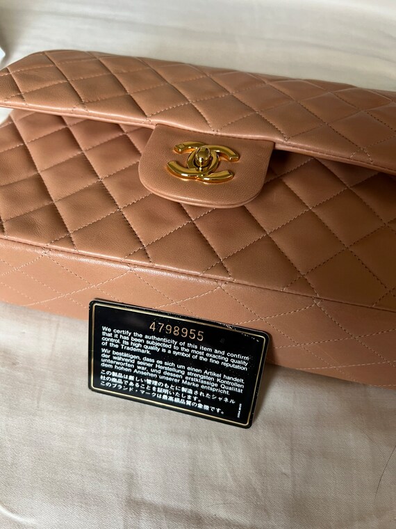 Chanel Classic Small Double Flap, 21P Caramel Lambskin Leather, Gold  Hardware, As New in Box