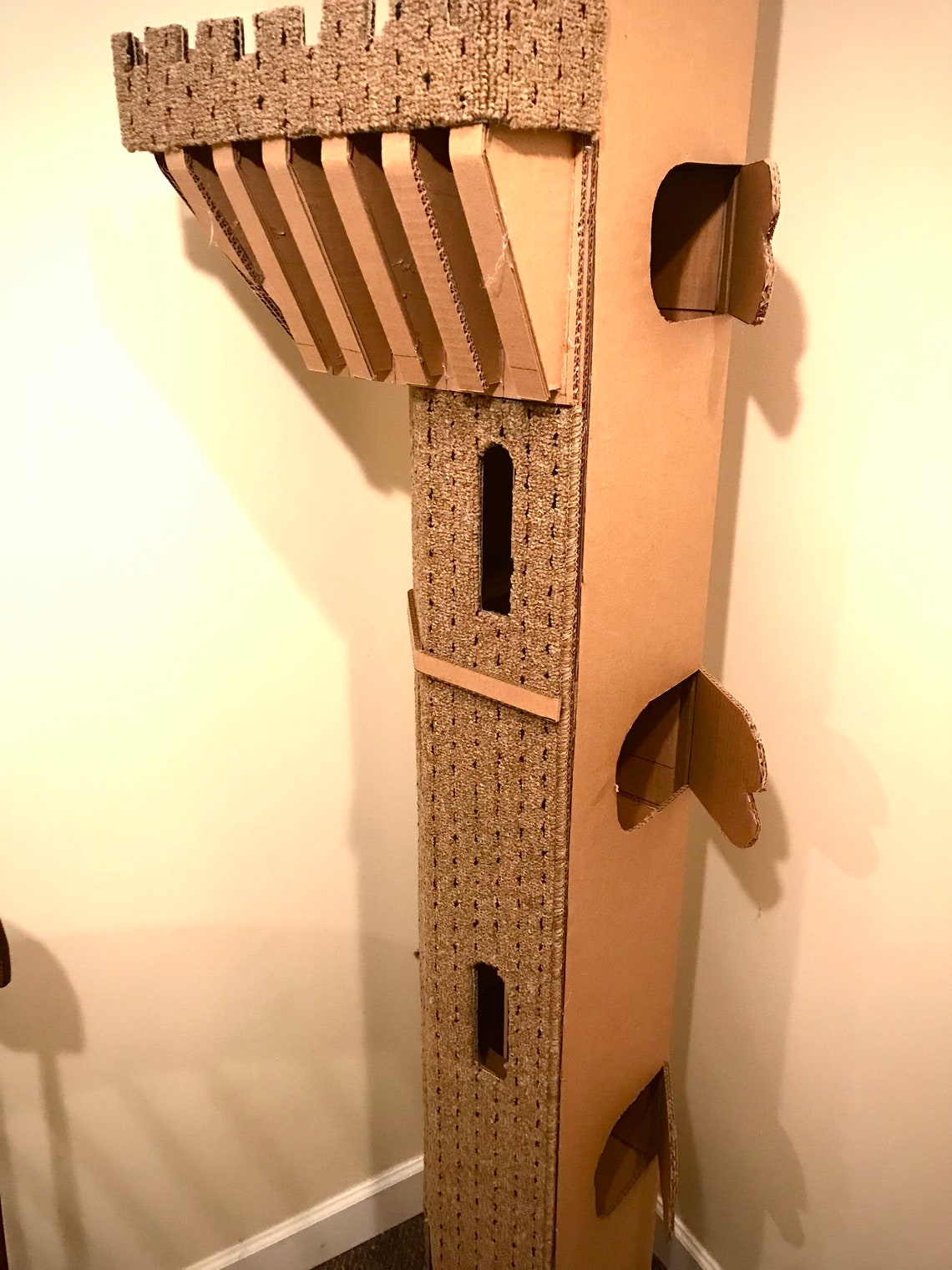 DIY XL Cat Tower Corner plans Etsy