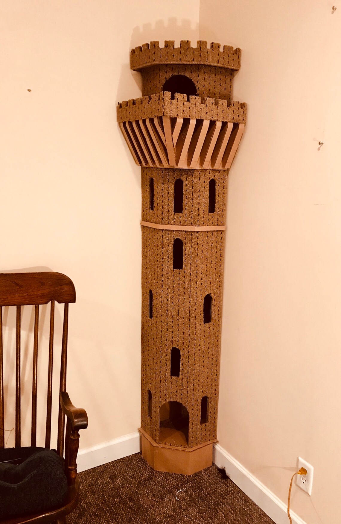 DIY XL Cat Tower Corner plans Etsy
