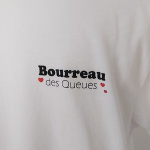 T-shirt humour Bourreau des Queues Bild 3