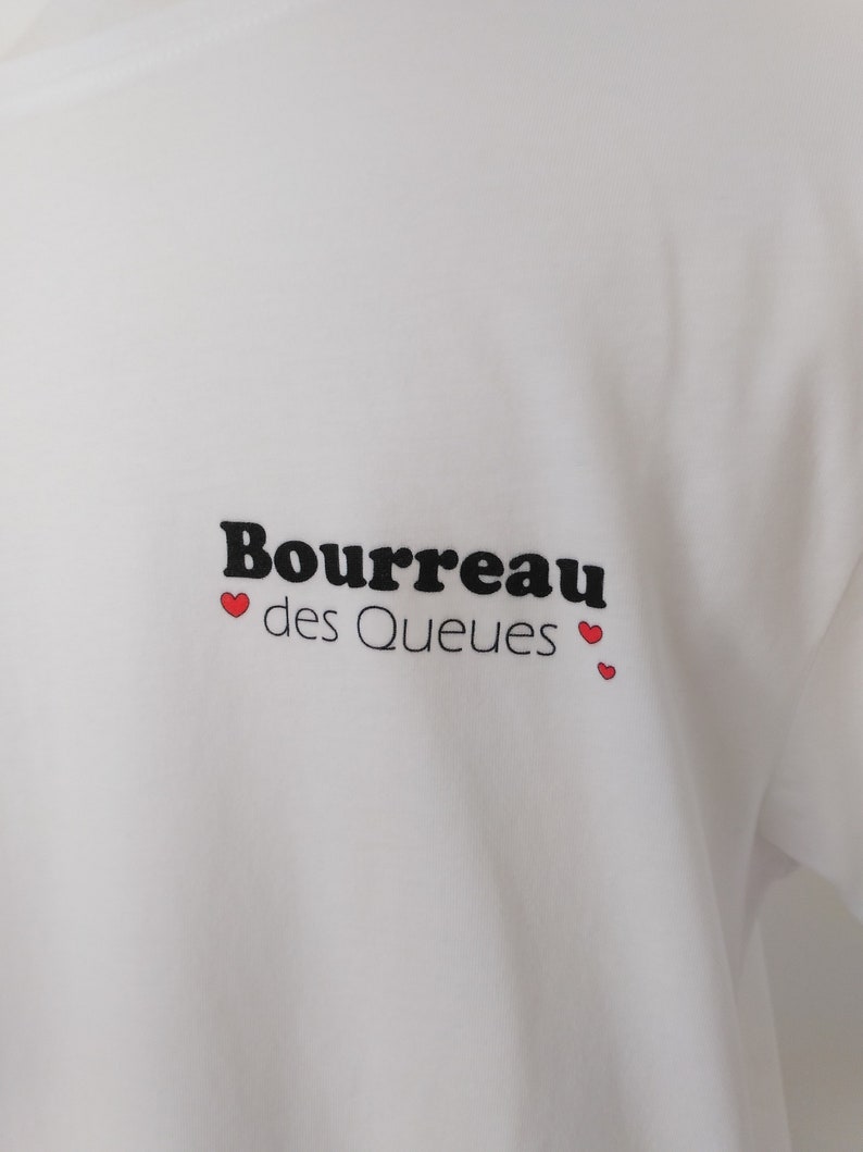 T-shirt humour Bourreau des Queues Bild 3