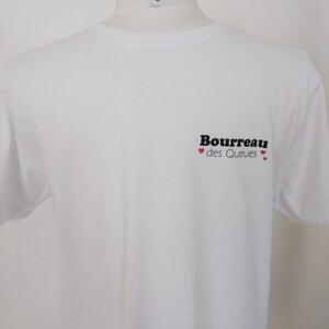 T-shirt humour Bourreau des Queues Bild 1