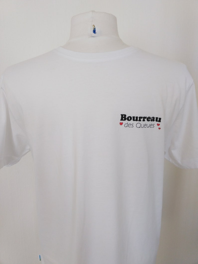 T-shirt humour Bourreau des Queues Bild 1