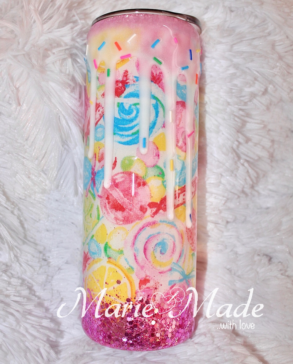 20oz fabric epoxy tumbler Etsy