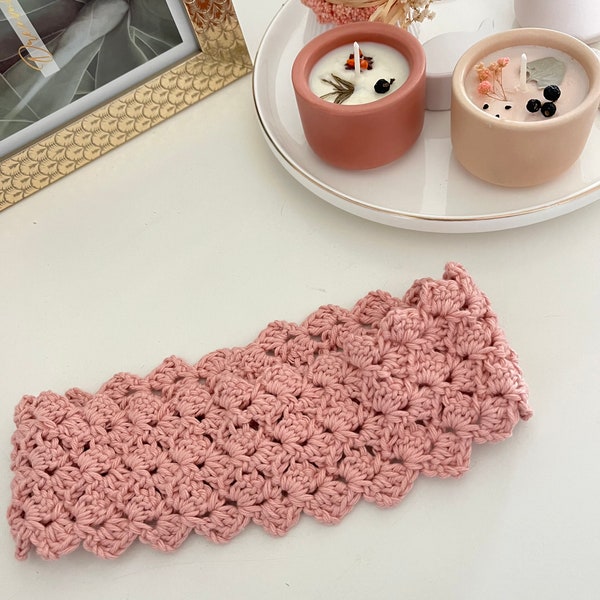 Bandeau bébé en crochet