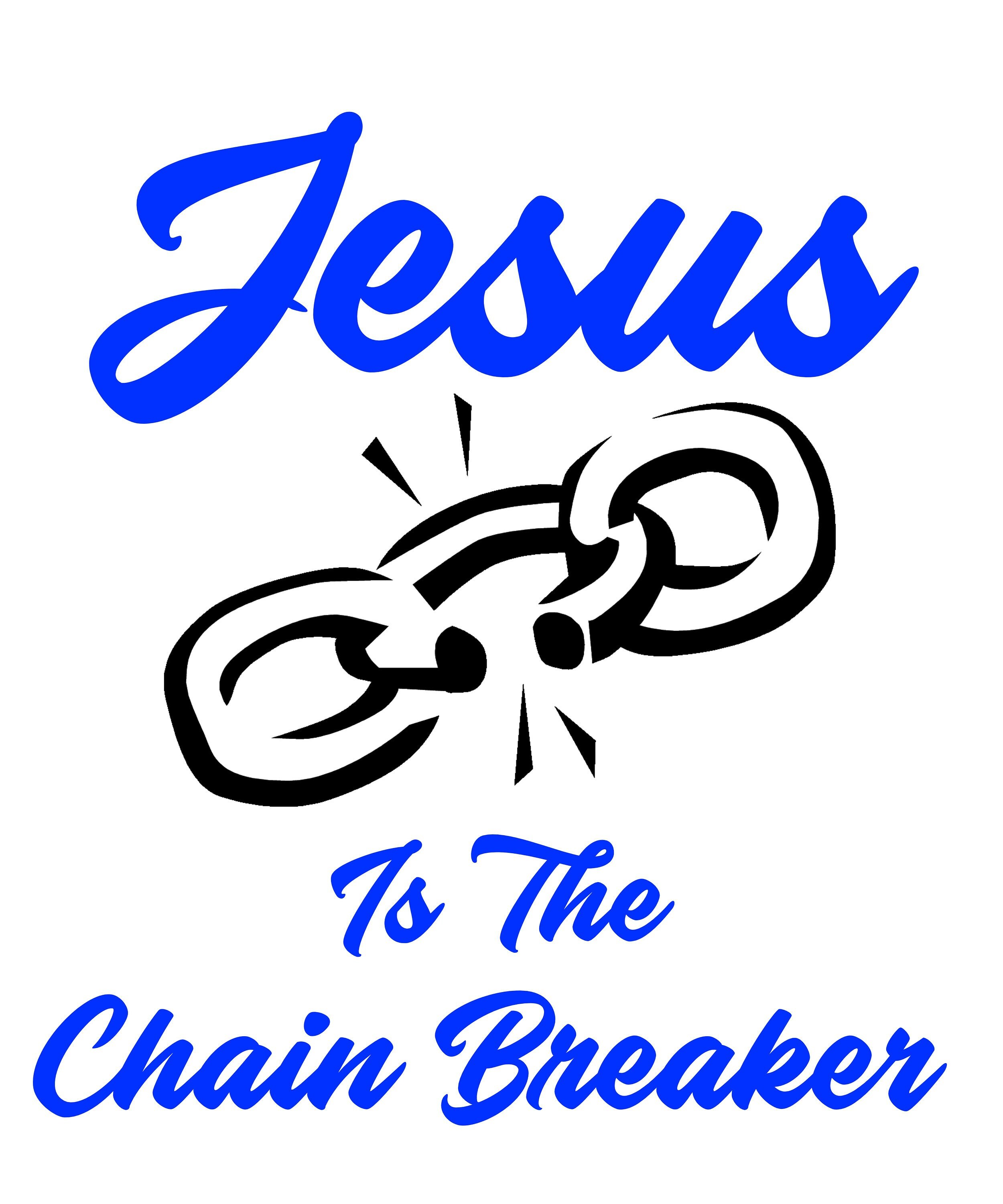 Jesus is the Chain Breaker png svg nur zum Download. Etsy