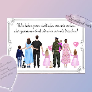 Porträt | Familie | Alles was wir wollen | Zusammen | Alles | Was wir brauchen | Wunderdruck | Personalisiert | F1
