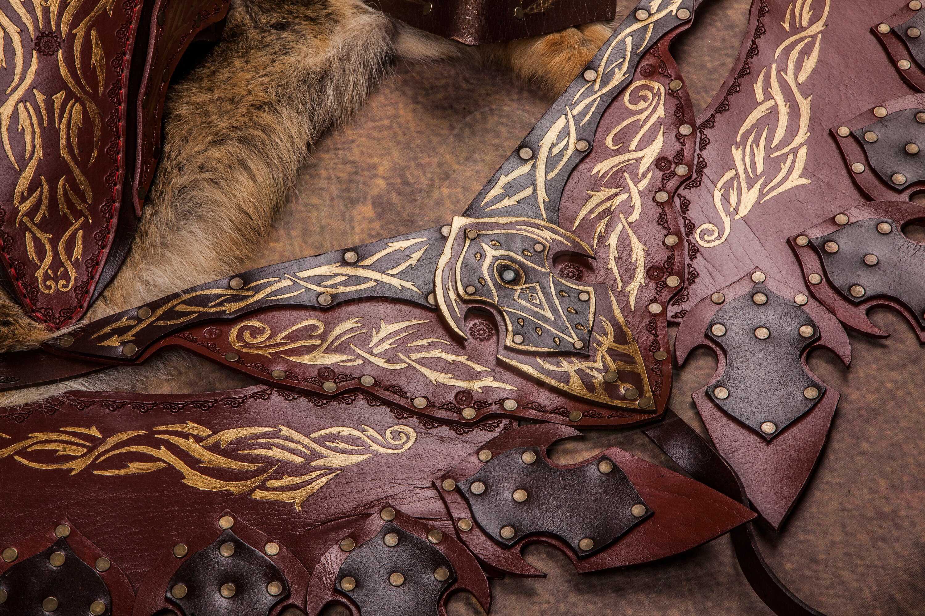 Horse Face Armor Horse Neck Armor Collar Leather Costume Etsy