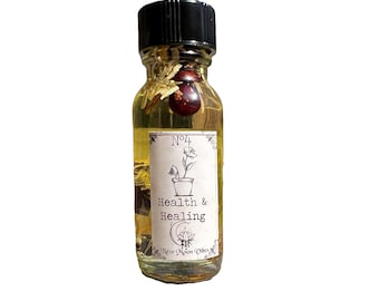 Health Healing Drawing Oil Spell vitality strength recovery balance rejuvenation restoration energy peace physical healing mental clarity