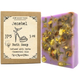 Jezebel Ritual Attract Wealthy Wicca Spell Herbal Ritual Bath Soap Power Business Invigorate Sex Appeal Attractiveness Sugar Daddy