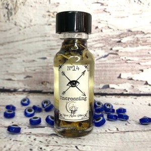 Unhexing Uncrossing Conjure Oil Wicca Pagan Intention Spell Anointing, Conjure oil, Candle Anointing Oil, Witchcraft Supplies