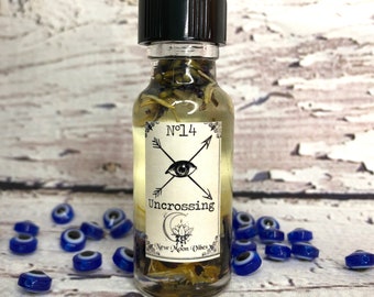 Unhexing Uncrossing Conjure Oil Wicca Pagan Intention Spell Anointing, Conjure oil, Candle Anointing Oil, Witchcraft Supplies
