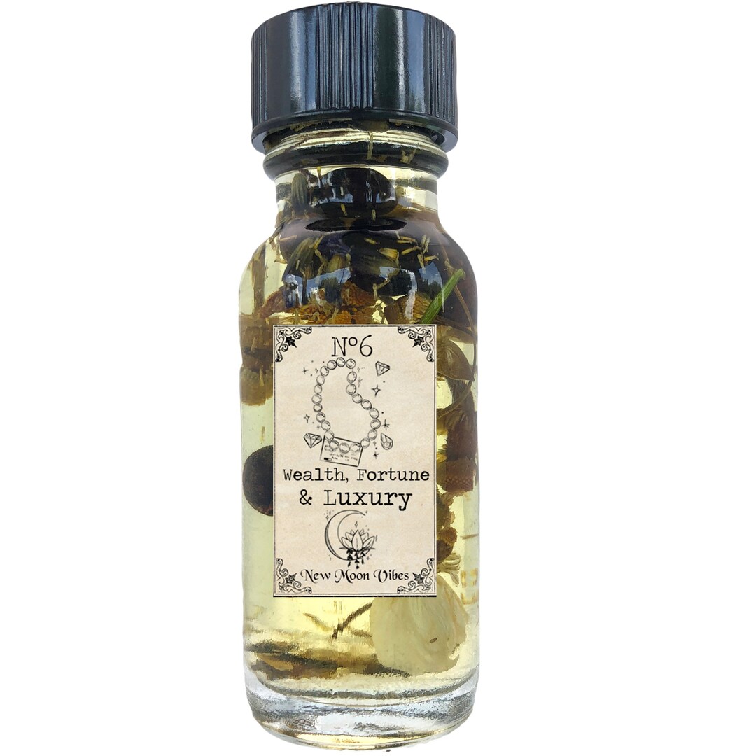Money Wealth Fortune Luxury Spell Potion Conjure Magick Wiccan Oil ...