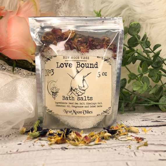 Love Bound Fidelity Obsession Wiccan Spell Santeria Ritual Bath Salts Romance Commitment Binding Love Fidelity between Lovers