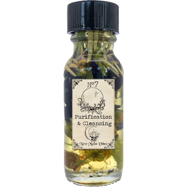Purification Spell Potion Conjure Magick Wiccan Oil