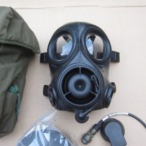 British Avon FM12 S10 Gas Mask + Full Kit / NBC respirator / SAS / Special Forces / Nuclear / Biohazard / CBRN