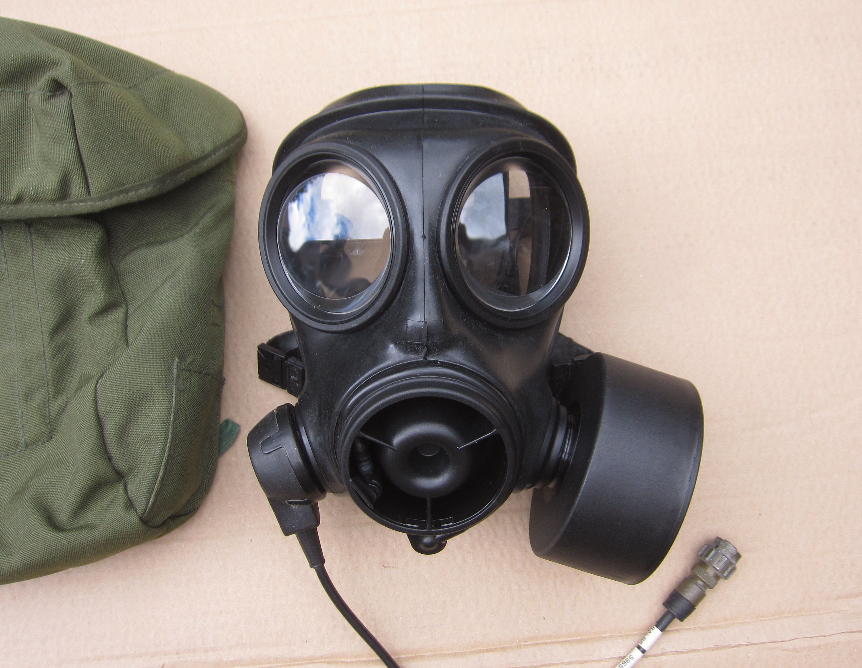 British Army Avon S10 Gas Mask + Kit / CBRN Respirator / Special