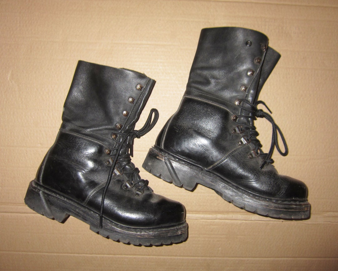 Austrian Paratrooper Boots / Army Surplus Boots / Hiking Boots