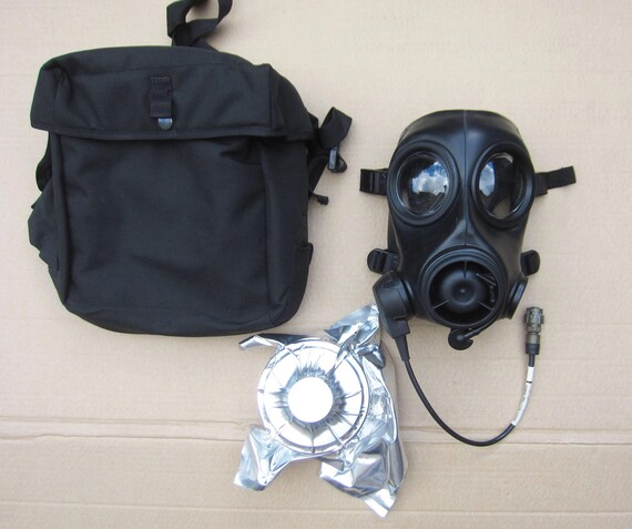 コレクターズアイテム 英国製 エイボン FM12 S10 ガスマスク + フル