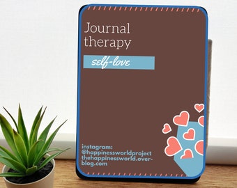 Journal Self Love  | Mental Health Journal | Self Care Digital Notebook