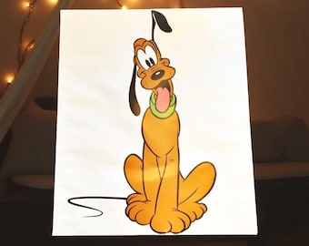 ミッキーマウス パル プルート ディズニー漫画ポスター復刻版 約18x12