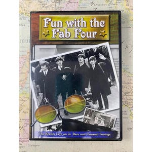 Fun With The Fab Four DVD Vintage Beatles Rare Unusual Footage 1986 GoodTimes