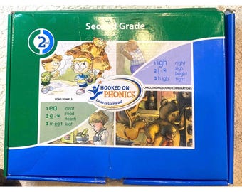 Hooked on Phonics Learn to Read Set Levels 2-5 Books Cassettes